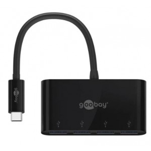 Goobay 4-Port USB-C Multiport Adapter