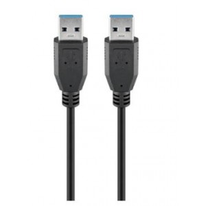 Goobay USB 3.0 Male to Male Super Speed 3m Cable - Black