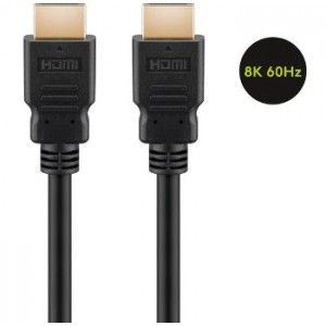 Goobay Ultra High Speed HDMI 5m Cable with Ethernet - Certified