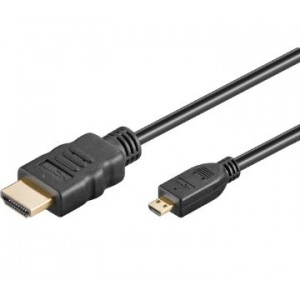 Goobay HDMI to Micro HDMI High Speed 1m Cable with Ethernet