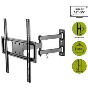Goobay TV Wall Mount Basic Fullmotion (M) for TVs from 32" to 55"