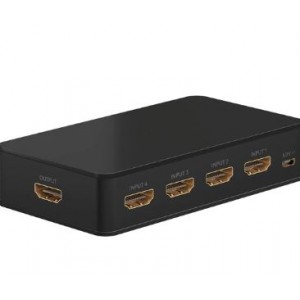 Goobay HDMI Switch 4 to 1 (4K @ 60 Hz)