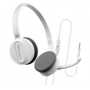 Alcatroz XP-3 3.5mm Wired Headset with Microphone - White