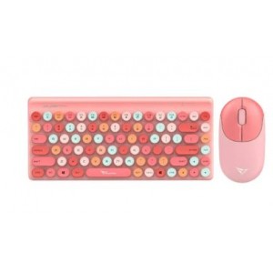 Alcatroz JellyBean A3000 Wireless and Bluetooth Combo - Crayon Pink