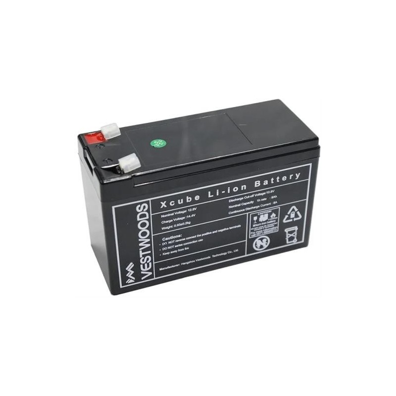 Solarix XCube 12V 8Ah Rechargeable Lithium Battery - GeeWiz