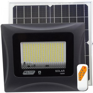 100W Solar LED Flood 4000K