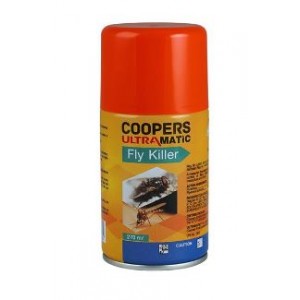 Coopers Ultramatic Fly &amp; Mosquito Killer Pack of: 12x270ml