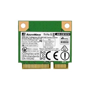 Giada 802.11ac 2.4/5GHz Mini PCIe Wireless Card