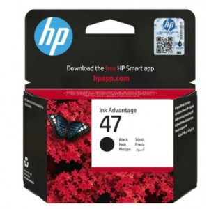 HP 47 Ink Advantage Black Printer Cartridge