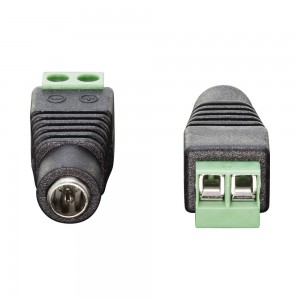 Linkqnet DC Female to 2-Pin Screw Terminal Adapter