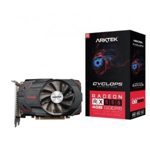 Arktek AMD Radeon RX550 4GB GDDR5 Graphics Card
