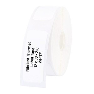 Niimbot D11/110/101 – 12*30mm Thermal Label Tape – White