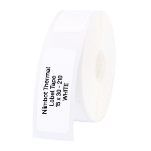 Niimbot D11/110/101 – 15*30mm Thermal Label Tape – White