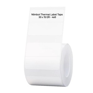 Niimbot B21/B31S – 15*50mm Thermal Label Tape – White