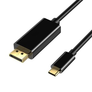 Gizzu Typ-C to DisplayPort Cable 1.8m – Black