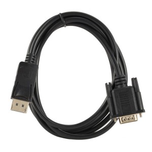 Gizzu DisplayPort to VGA Cable 1.8m  – Black