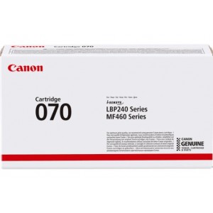 Canon 070 Black Laser Toner Cartridge