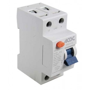ACDC Earth Leakage Relay 2 Pole 63AMP