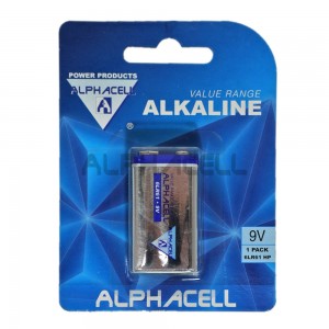 Alkaline VALUE 9v 1pc - CARDED