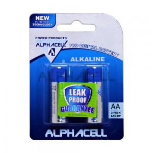 Alkaline PRODIG AA LR6 2pcALPHACELL CARDED