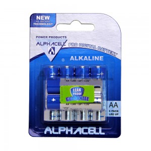 Alkaline PRODIG AA LR6 6pcALPHACELL CARDED