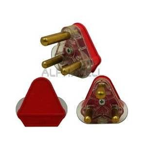 PLUG TOP 16A Dedicated Red -Solid Pin