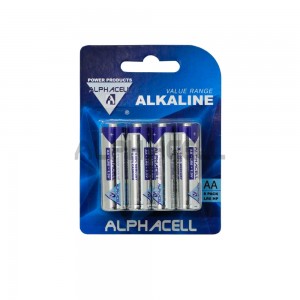 Alkaline VALUE AA LR6 8pc -CARDED