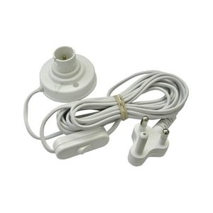 Light up kit - 5m cable(0.5mm) +switch + B22 base