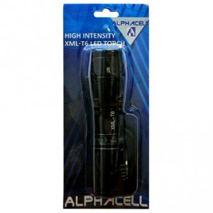 TORCH - T6 led mighty zoom 10w600lm ALPHACELL