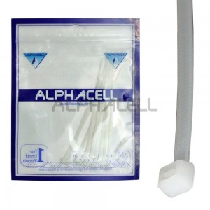 CABLE TIE - 150mmx3.6mmWHITE - 10 pack