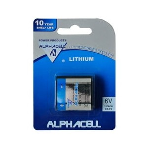 ALPHACELL 6V Lithium CRP2 Battery