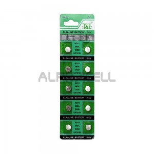 AG11/LR58/362/721 Watch 10Piece