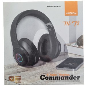 HEADPHONES WIRELESSMOXOM Silver MX-WL57 B/T