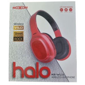 Headphones Wirelessmoxom Red MX-WL26 Halo
