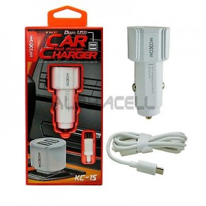 CAR CHARGER MOXOM - TYPE C- KC-15 dual