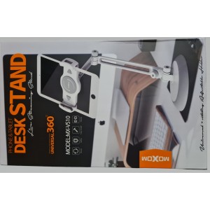 DESK STAND - PHONE/TABLETMOXOM MX-VS10 WHITE