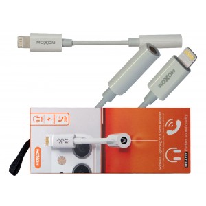 ADAPTOR - Moxom Lightning to3.5mm Female AUX AX17
