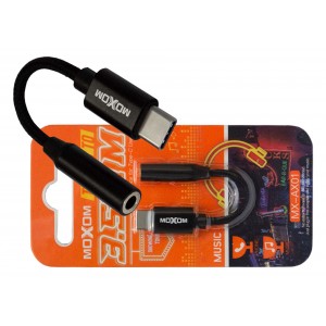 CABLE - TYPE C to 3.5mm AUXMoxom MX-AX01
