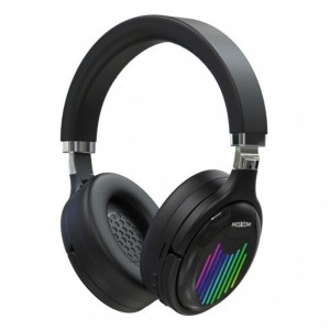 HEADPHONES WIRELESSMOXOM Black MX-WL14