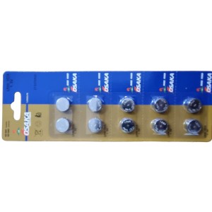 Button Batteries AG13/LR44/675/1154/357 - 10 Pieces
