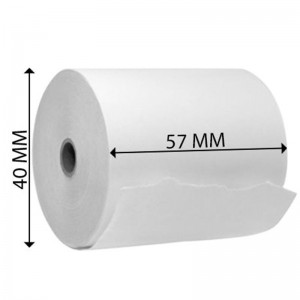 THERMAL PAPER 57 X 40 x13core- 55g - pos 1pc