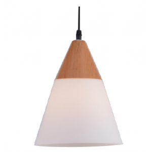 Pendant Lighting Elegant Range W1 - Glass / Wood