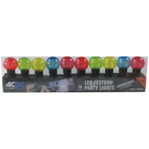 ACDC Multi-Colour Belt Light Golf Ball - 5 Meter