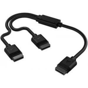 Corsair iCUE Link Cable 1x 600mm Y-Cable with Straight Connectors - Black