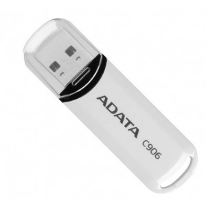 Adata C906 Compact 64GB USB2.0 Flash Drive - White