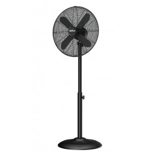 ALVA AIR – 40cm Chrome Pedestal Stand Fan
 (Matt Black)
