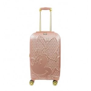 FUL - Disney - Minnie Mouse Luggage Spinner Suitcase - 56cm - Rose Gold