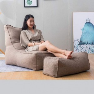 Fine Living Island Chill Bean Bag - M - White