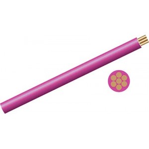 ACDC 1.0mm GP Wire /100m - Pink