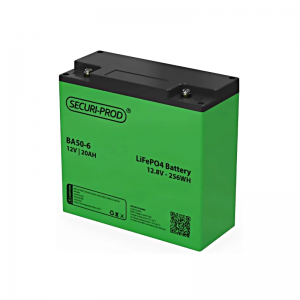 Securi-Prod 12V 20Ah LiFePO4 Lithium Li-ion Battery - 256WH - Used - EXCELLENT Condition - 100% Healthy